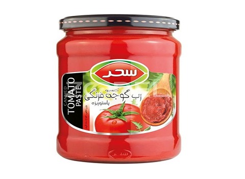 قیمت خرید رب گوجه شیشه ای سحر + فروش ویژه